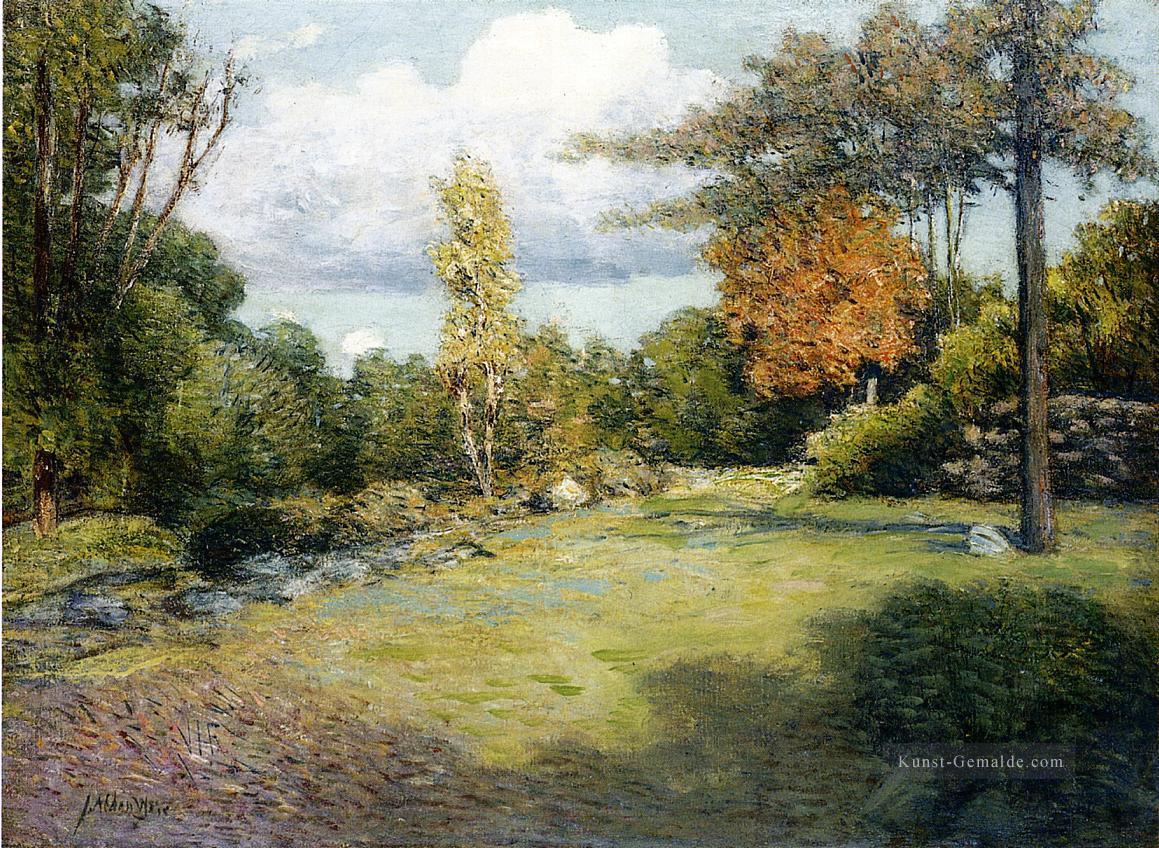 Herbsttage Impressionist Landschaft Julian Alden Weir Ölgemälde